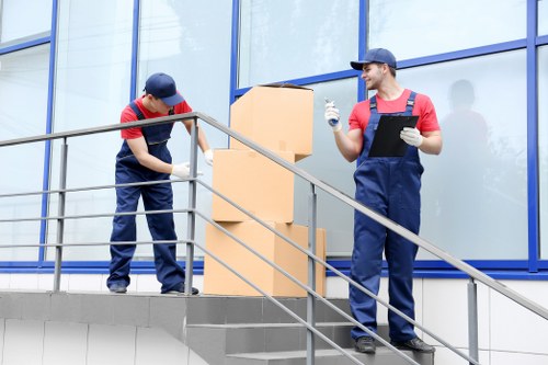 Office relocation using a man and van in New Malden
