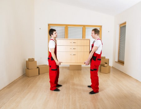 Reassembling office furniture in a new Newmalden workspace
